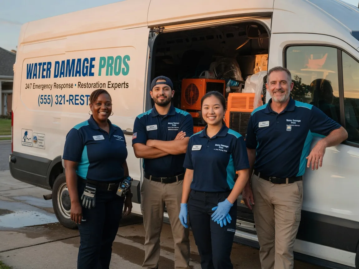 Water Damage Restoration company in Long Island, KS