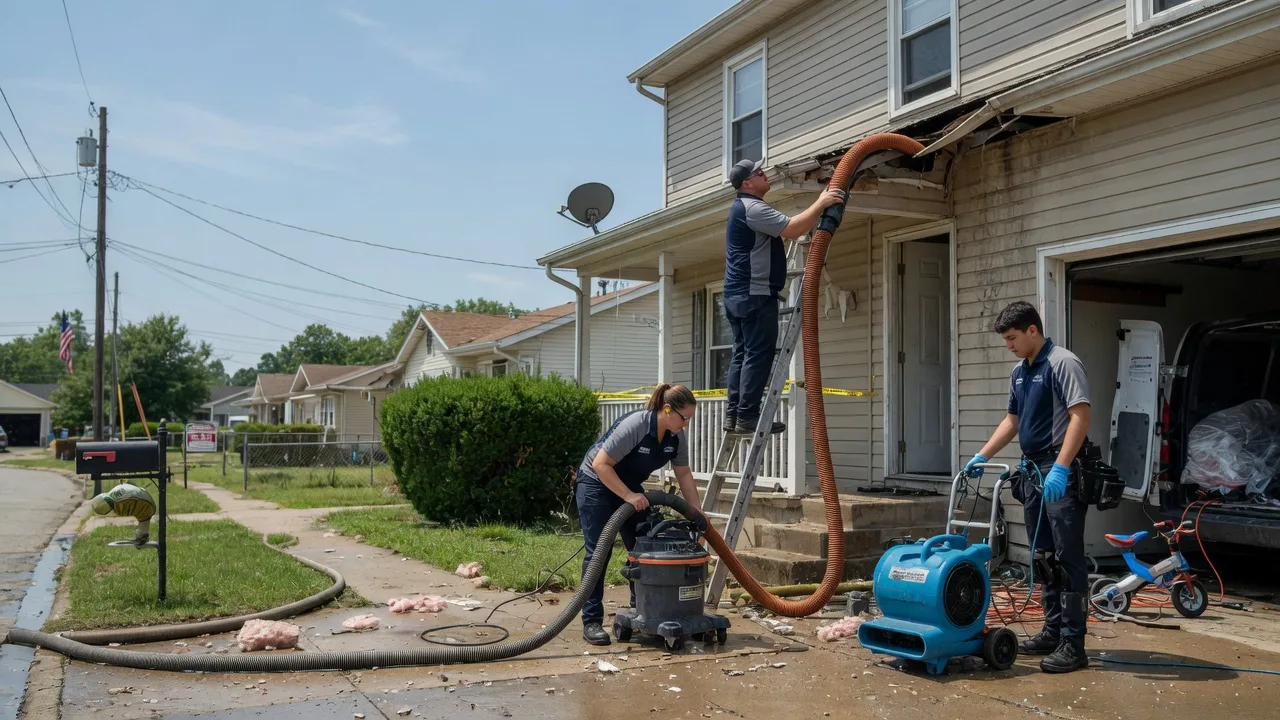 Water Damage Restoration in Long Island, KS near me